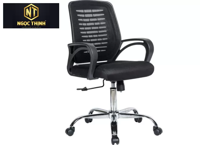 Ghế lưới nhân viên khung và tay bằng nhựa GL109